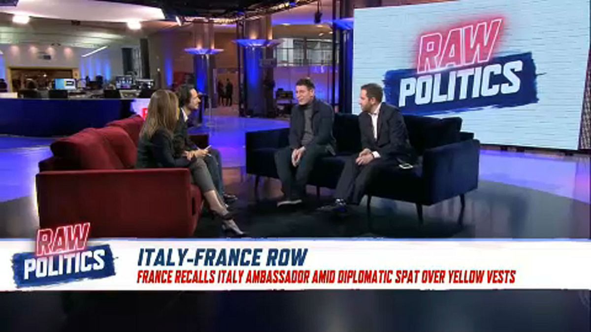 Raw Politics in full: May in Brussels; France-Italy spat and Rome's economic woes