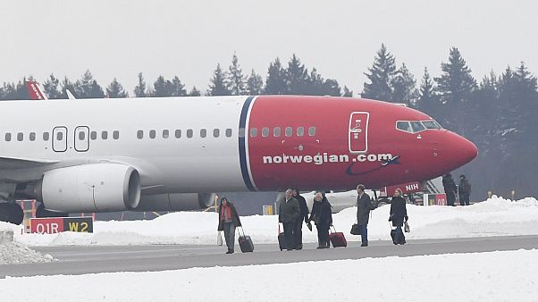 Norveç Havayolları'na ait uçak Norveç Havayolları'na ait uçak