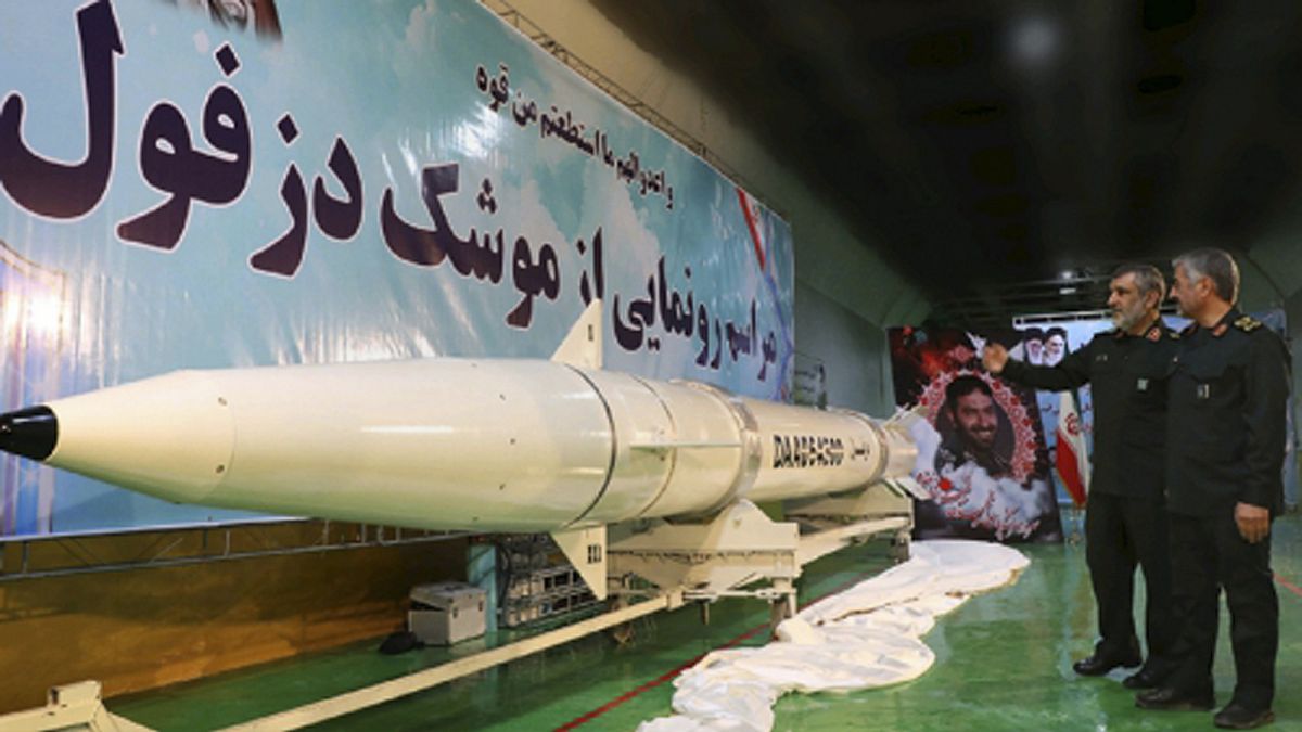 صورة من قلب المنشأة العسكرية الإيرانية لصاروخ دزفول