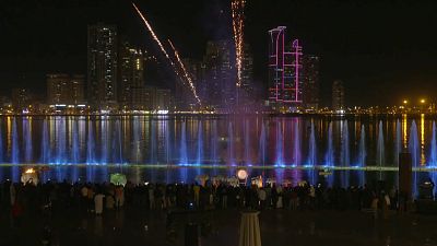 Ninth annual Sharjah Light Festival in UAE