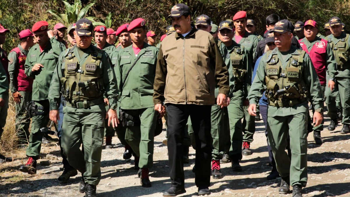 ارتباط مستقیم دولت ترامپ با مقامات ارتش ونزوئلا 