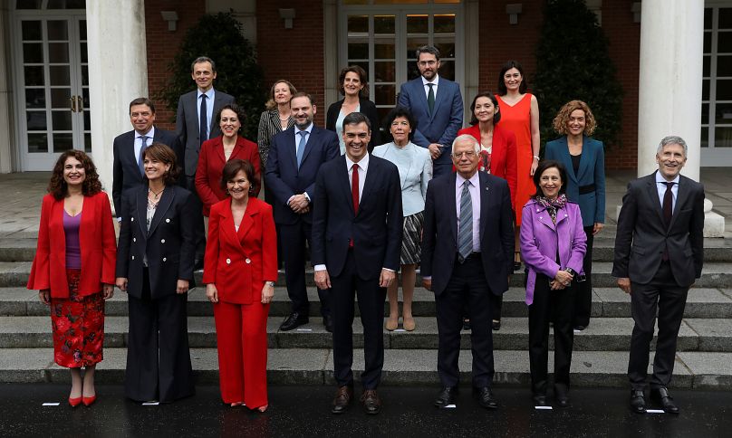 اعضای هیات دولت اسپانیا