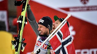 Noruegueses dominam Mundial de esqui alpino