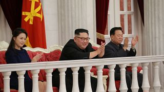 حضور رهبر کره شمالی در جشن ۷۱ سالگی ارتش
