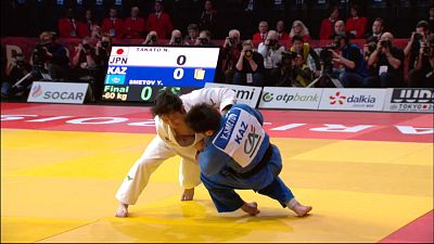 Japanese judoka dominate first day of Paris Grand Slam with four golds