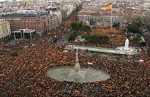 Madrid protesters oppose Sánchez Catalan plan
