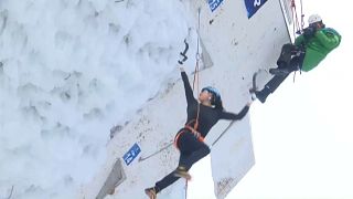 Россиянин досрочно стал чемпионом мира по ледолазанию