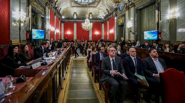 Acusação defende processo contra líderes catalães Acusação defende processo contra líderes catalães