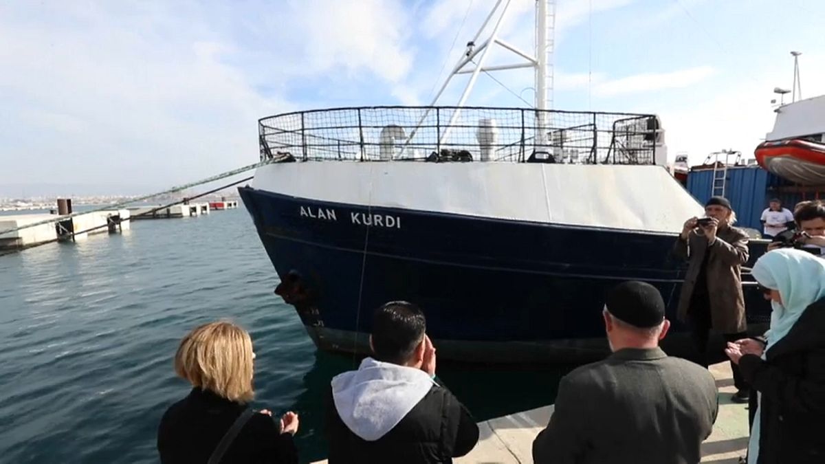 Kurtarma gemisine Alan Kurdi adı verildi