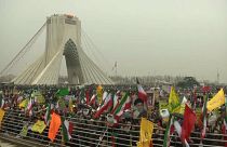 Az iráni elnök az egész világnak hadat üzent az iszlám forradalom 40. évfordulóján