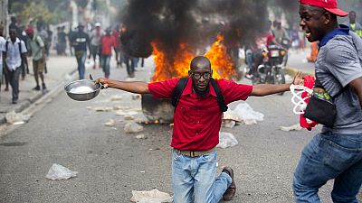 Thousands protest in Haitian capital for fourth day