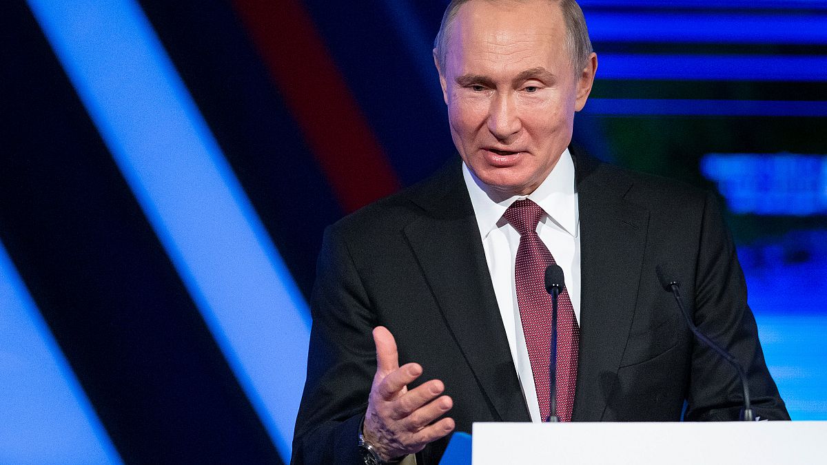 Russian President Vladimir Putin on February 6, 2019.