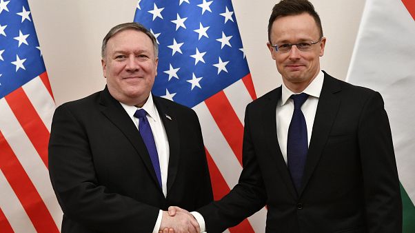 Pompeo wettert in Ungarn gegen Russland Pompeo wettert in Ungarn gegen Russland