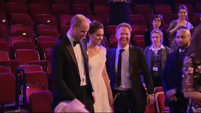 Movie stars and British royalty mix at BAFTAs