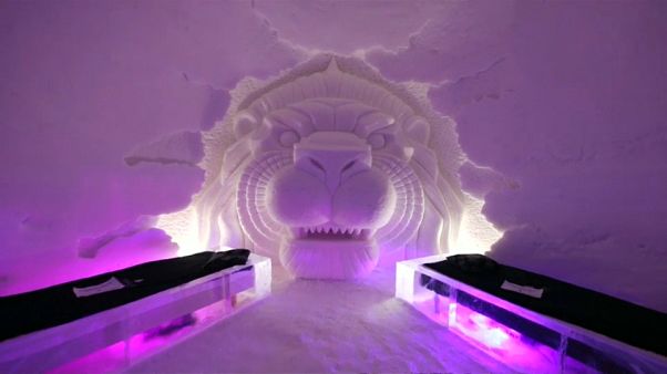 Übernachten im "Game-of-Thrones"-Eishotel Übernachten im "Game-of-Thrones"-Eishotel