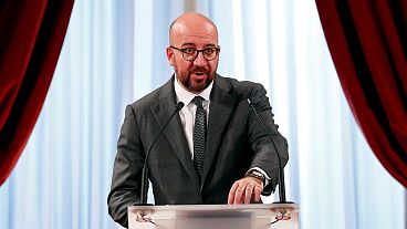 وزير خارجية بلجيكا شارل ميشال وزير خارجية بلجيكا شارل ميشال