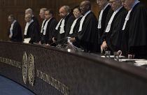 قضاة محكمة العدل الدولية بلاهاي