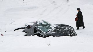 Χιονόπτωση ρεκόρ στη Μόσχα - Σοβαρά προβλήματα στους δρόμους