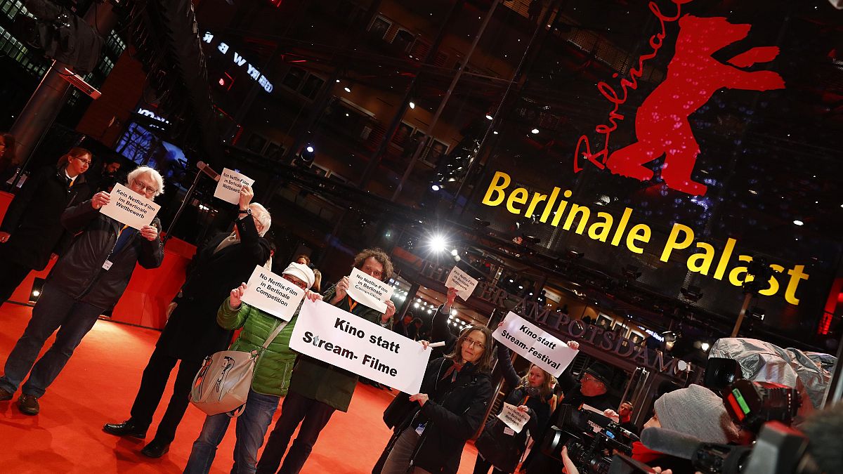 Ιδιοκτήτες κινηματογράφων διαμαρτύρονται στο Φεστιβάλ Βερολίνου