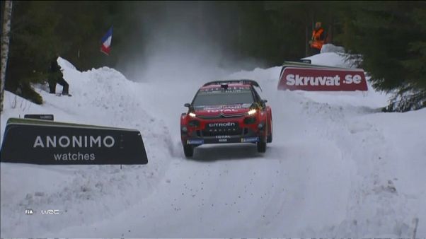 Neuville gana el "shakedown" del Rally de Suecia y Latvala hace historia Neuville gana el "shakedown" del Rally de Suecia y Latvala hace historia