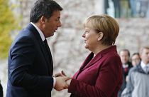 Matteo Renzi und Angela Merkel im Jahr 2016.