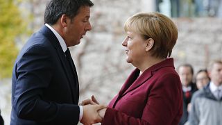 Matteo Renzi und Angela Merkel im Jahr 2016.
