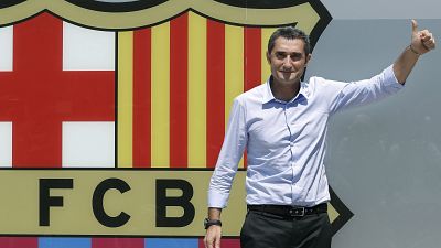 Ernesto Valverde renova com o Barcelona até 2020