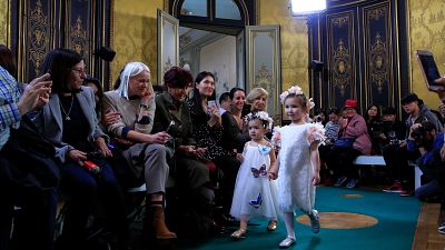 Paris'te çocuk modası rüzgarı