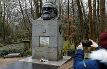 Alman filozof Karl Marx'ın mezarına son iki haftada 2'nci saldırı