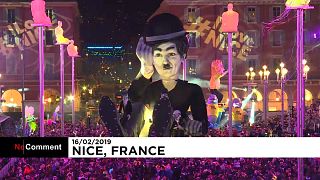Εντυπωσιακή εκκίνηση στο καρναβάλι της Νίκαιας