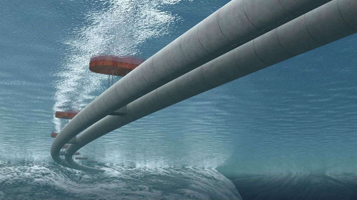 نروژ؛ ساخت تونل‌های شناور در زیر آب برای رفت و آمد خودروها 