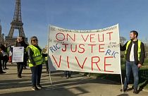 Tres meses de chalecos amarillos contra Macron