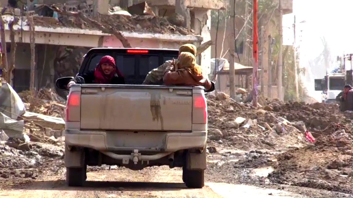 Entscheidungsschlacht um letzte Hochburg der IS-Miliz in Syrien