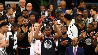 NBA All-Star'da LeBron'un takımı Durant ile gülen taraf oldu