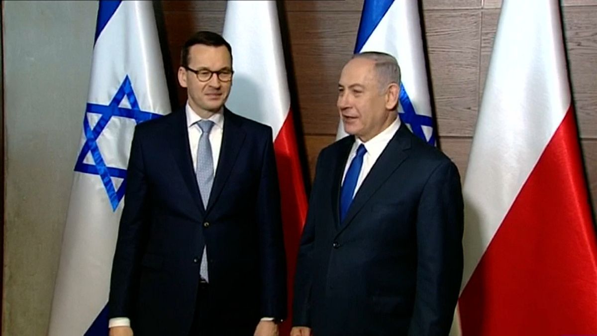Palavras de Netanyahu sobre colaboração com nazis irritam Polónia