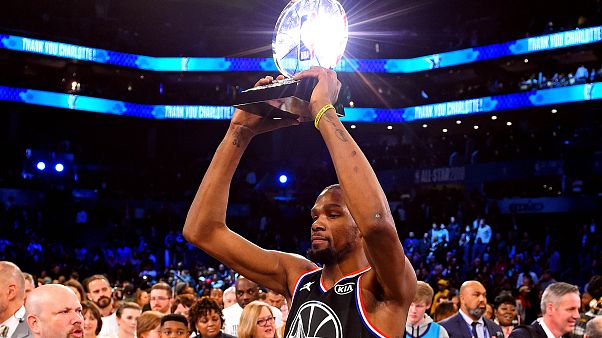 NBA: James csapata nyerte az All-Star gálát, Durant az MVP NBA: James csapata nyerte az All-Star gálát, Durant az MVP