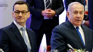 نخست وزیران اسرائیل و لهستان