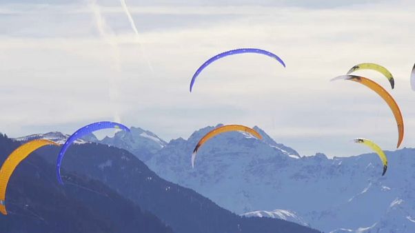 Παγκόσμιο κύπελλο snowkiting στις Αυστριακές Άλπεις Παγκόσμιο κύπελλο snowkiting στις Αυστριακές Άλπεις