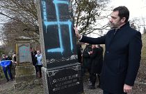 Nach Grabschändung: Macron will Antisemitismus entschlossen bekämpfen