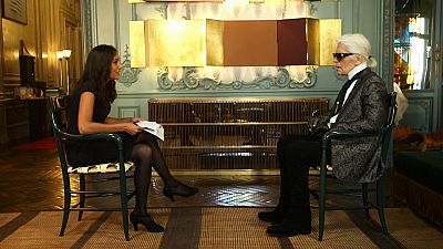Lagerfeld, l'Europa e la Brexit nell'intervista a Euronews