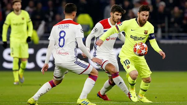 Dominio sin frutos para el FC Barcelona en la Liga de Campeones Dominio sin frutos para el FC Barcelona en la Liga de Campeones