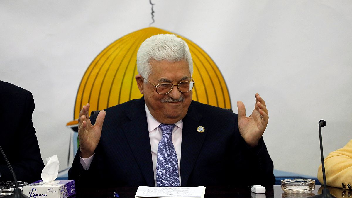 Filistin Devlet Başkanı Mahmut Abbas 