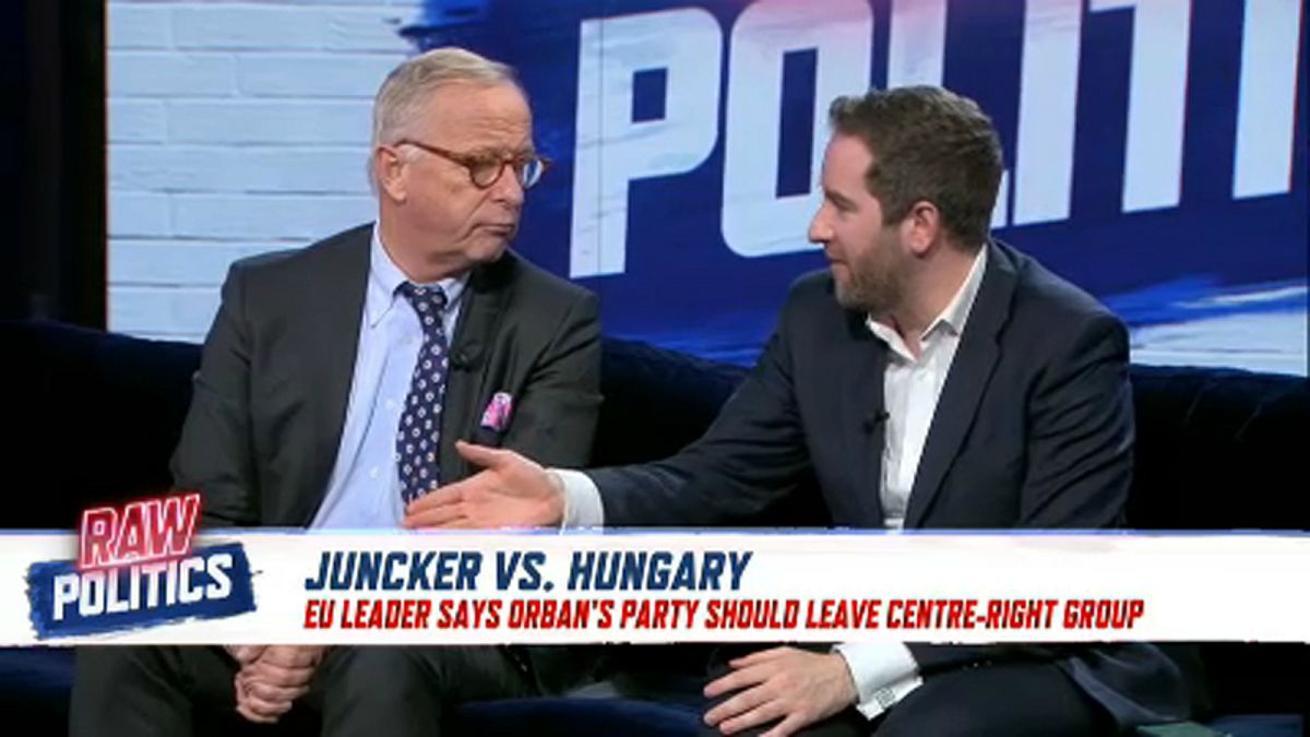 Raw Politics in full: More conservative MPs resign, Juncker-Orbán feud and battle of the bands