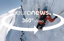 360°-Video: Beobachten Sie das spanische Militär beim Rettungstraining im extremen Winter