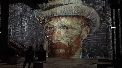 Van Gogh’un eserleri Paris'teki dijital sergide ziyaretçilere sunuluyor