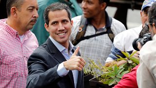 Guaidó va a Colombia para buscar la ayuda humanitaria