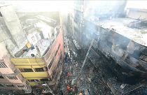 Пожар в Дакке, десятки погибших