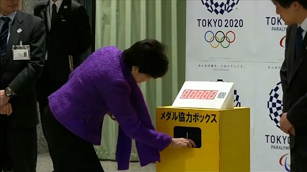 Campanha para reciclar telemóveis em medalhas olímpicas é um sucesso Campanha para reciclar telemóveis em medalhas olímpicas é um sucesso