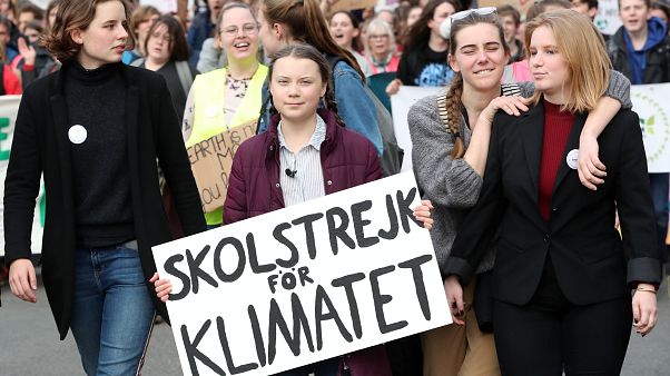 Clima: Greta Thunberg visita Bélgica e critica políticos Clima: Greta Thunberg visita Bélgica e critica políticos