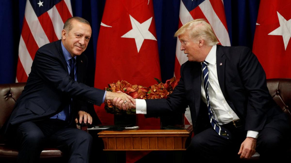 Cumhurbaşkanı Erdoğan, ABD Başkanı Trump 